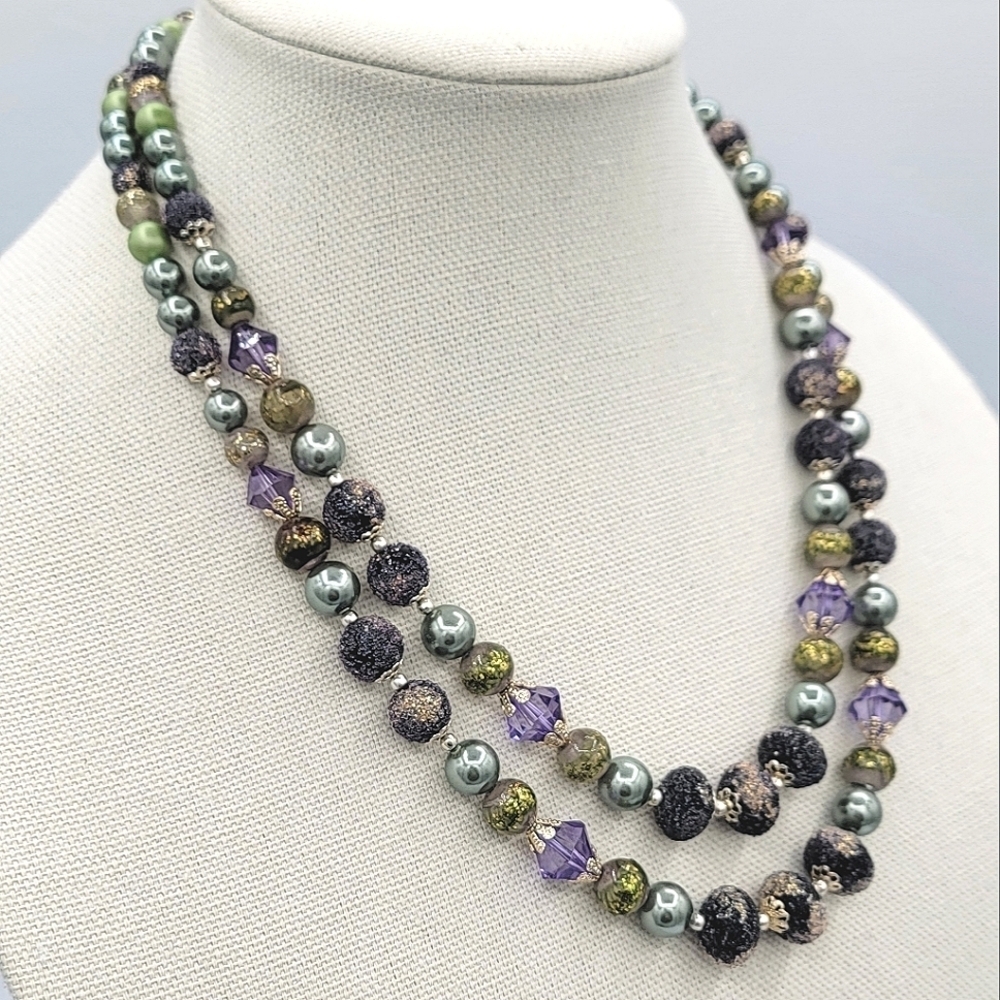 Vintage Necklace Japan Bead #1860